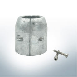 Anode d'arbre avec diamètre intérieur métrique 20 mm (AlZn5In) | 9001AL