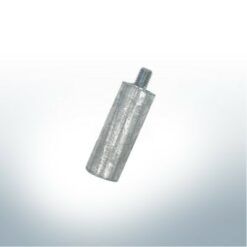 Anodes à picots M8 Ø20/L55 | Yanmar Saildrive SD20/25/30/31 & 6LY-STE | (AlZn5In) | 9112AL