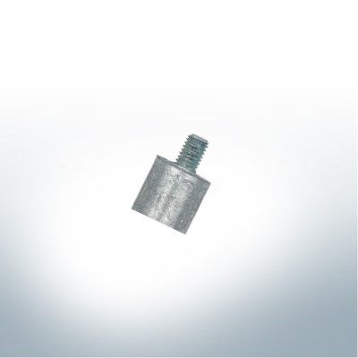 Anodes à picots compatibles avec Yanmar 27210200300 | M8 | Ø20/L20 (zinc) | 9114