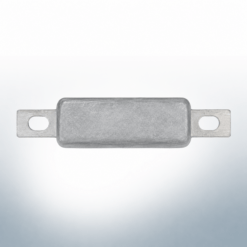 Anodes de bloc et de fuselage carrées L90/Lo115 (Zinc)| 0,4kg | 9301