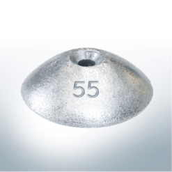 Anodes à disque à M6 Ø55 mm (AlZn5In) | 9811AL
