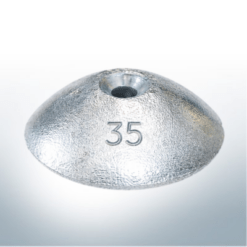 Anodes à disque | 35x6 Ø35 mm (AlZn5In) | 9816AL