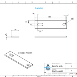 Anodes de bloc et de fuselage Angulaires 230X80X35 | Lo290 (Zinc) | 9363 – Image 3