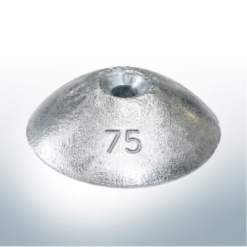 Anode à disque Ø 75 mm | Trou de passage (zinc) | 9806