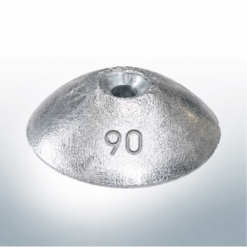 Anodes à disque avec M8 | Ø90 mm (Zinc) | 9810