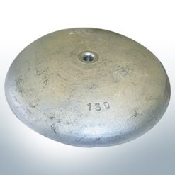Anodes à disque Ø 130mm | M8 (AlZn5In) | 9814AL