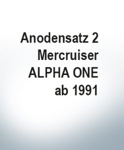 Sets of anodes | Mercruiser ALPHA ONE since 1991 (AlZn5In) | 9701AL 9703AL 9712AL 9713AL 9717AL