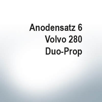 Sets of anodes | Volvo 280 Duo-Prop (Zinc) | 9203 9207