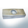 Anodes compatible to Mercury | Shaft-Anode 826134 (AlZn5In) | 9700AL