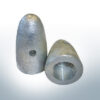Anodes compatible to Volvo Penta | Cap-Anode M24x2 873413 (AlZn5In) | 9219AL