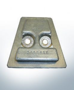 Anodes compatible to Volvo Penta | Stern-Anode 3888816A 17Z (AlZn5In) | 9239AL