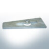 Anodes compatible to Yamaha and Yanmar | Anode 9,5 15 PS 623-45251-00 (AlZn5In) | 9535AL