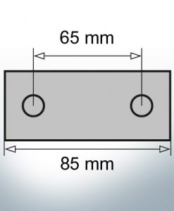 Block- and Ribbon-Anodes Block L85/65 (Zinc) | 9311