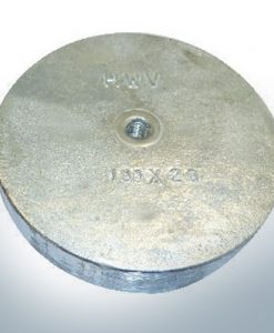 Anodes à clapets à M8 100x20 Ø100 mm (AlZn5In) | 9813AL