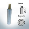 Bolt-Anodes M5 Einsatz Ø10/L42 (Zinc) | 9138