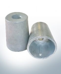 Shaftend-Anodes conical with retainer key 30 mm (AlZn5In) | 9438AL