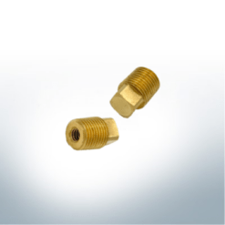 Manchon en laiton compatible avec Caterpillar | Ref : 6L2282 | 1/4«  UNC x 1/4 » NPT | 9912