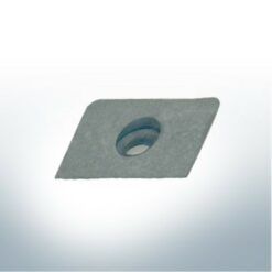 Anodes compatibles avec Mercury | Ref : 42121A2 convient pour 6-15CV (AlZn5In) | 9724AL – Image 2