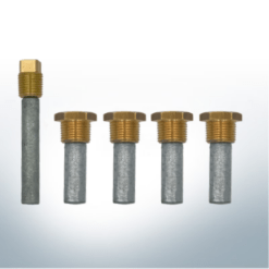 Jeu d'anodes compatible avec YANMAR 6LP/6LY/4LH, 119773-92600 | Jeu d'anodes 19