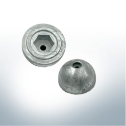 Anode de propulseur d'étrave compatible avec Quick | Réf. : BTQ185 | Zinc | 9619