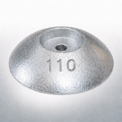 Anodes en disque Ø 110 mm | Trou traversant (magnésium) | 9801MG