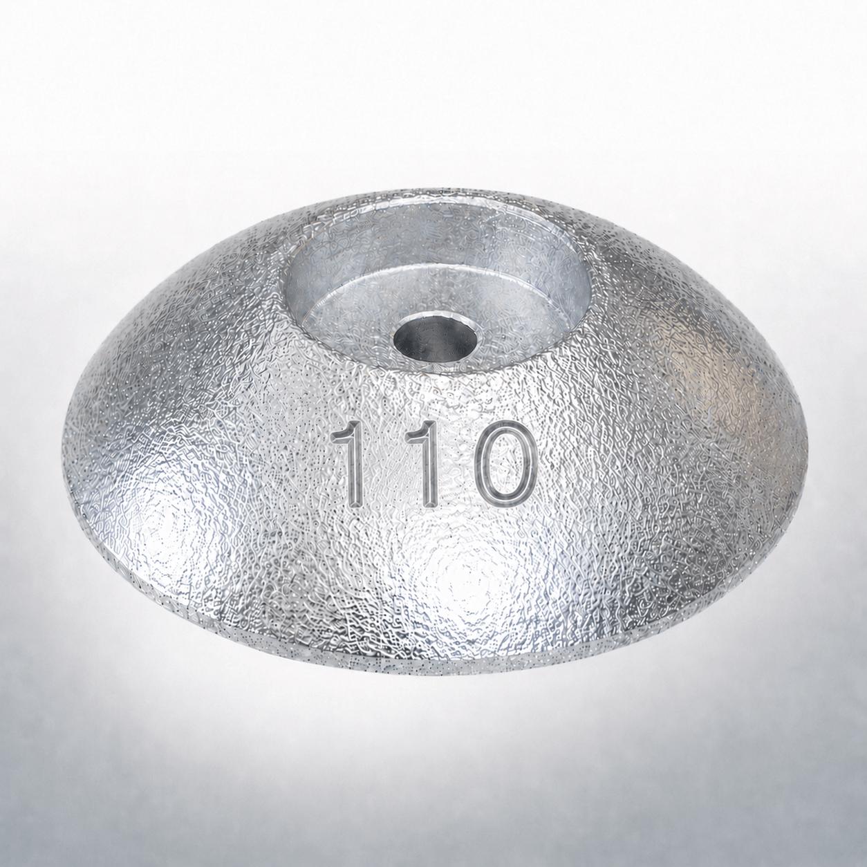 Anodes en disque Ø 110 mm | Trou traversant (magnésium) | 9801MG