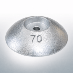 Anodes en disque Ø 70 mm | Trou traversant (magnésium) | 9806MG